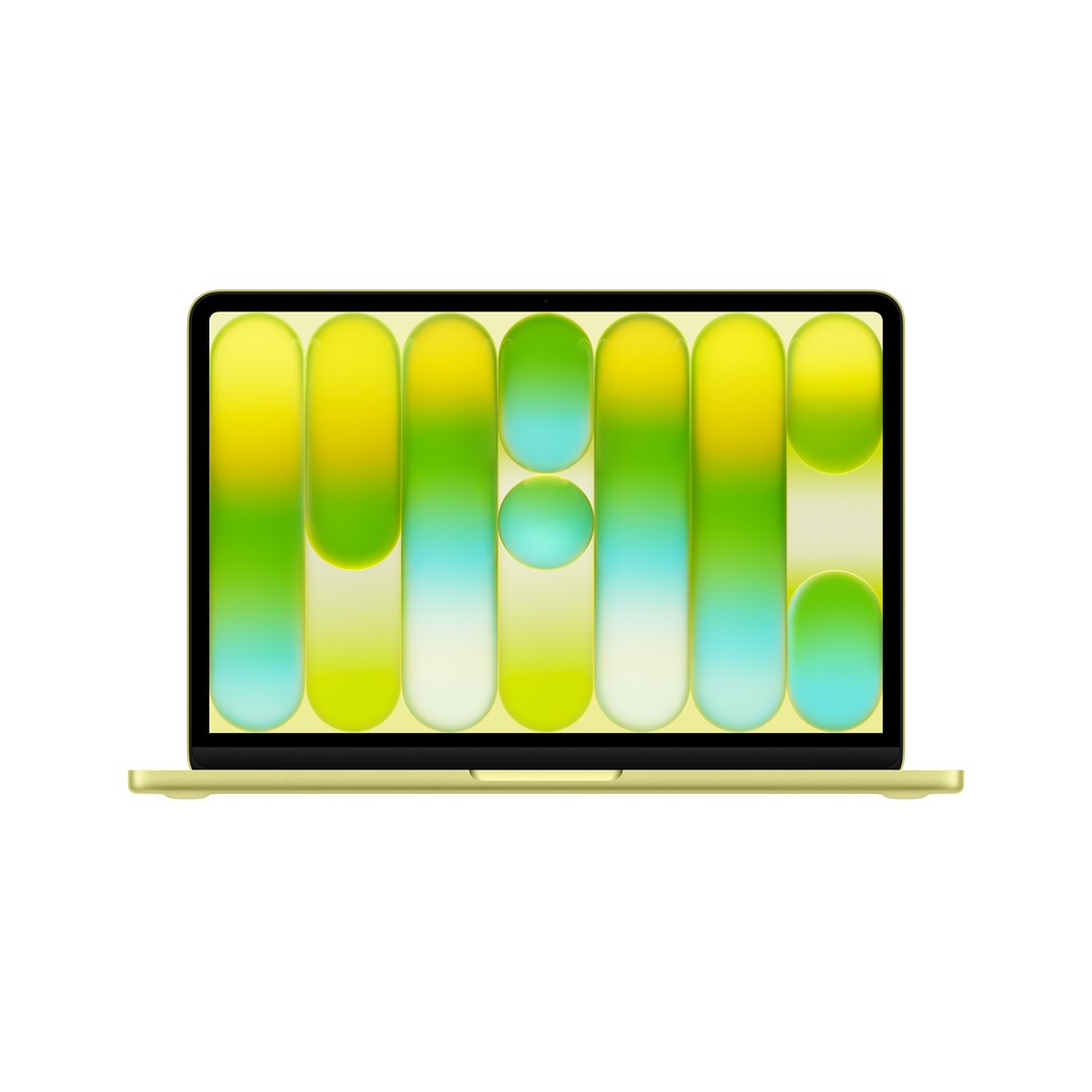 Apple MacBook Neo 13-inch : A18 Pro chip with 6core CPU and 5core GPU, 8GB, 256GB SSD - Citrus