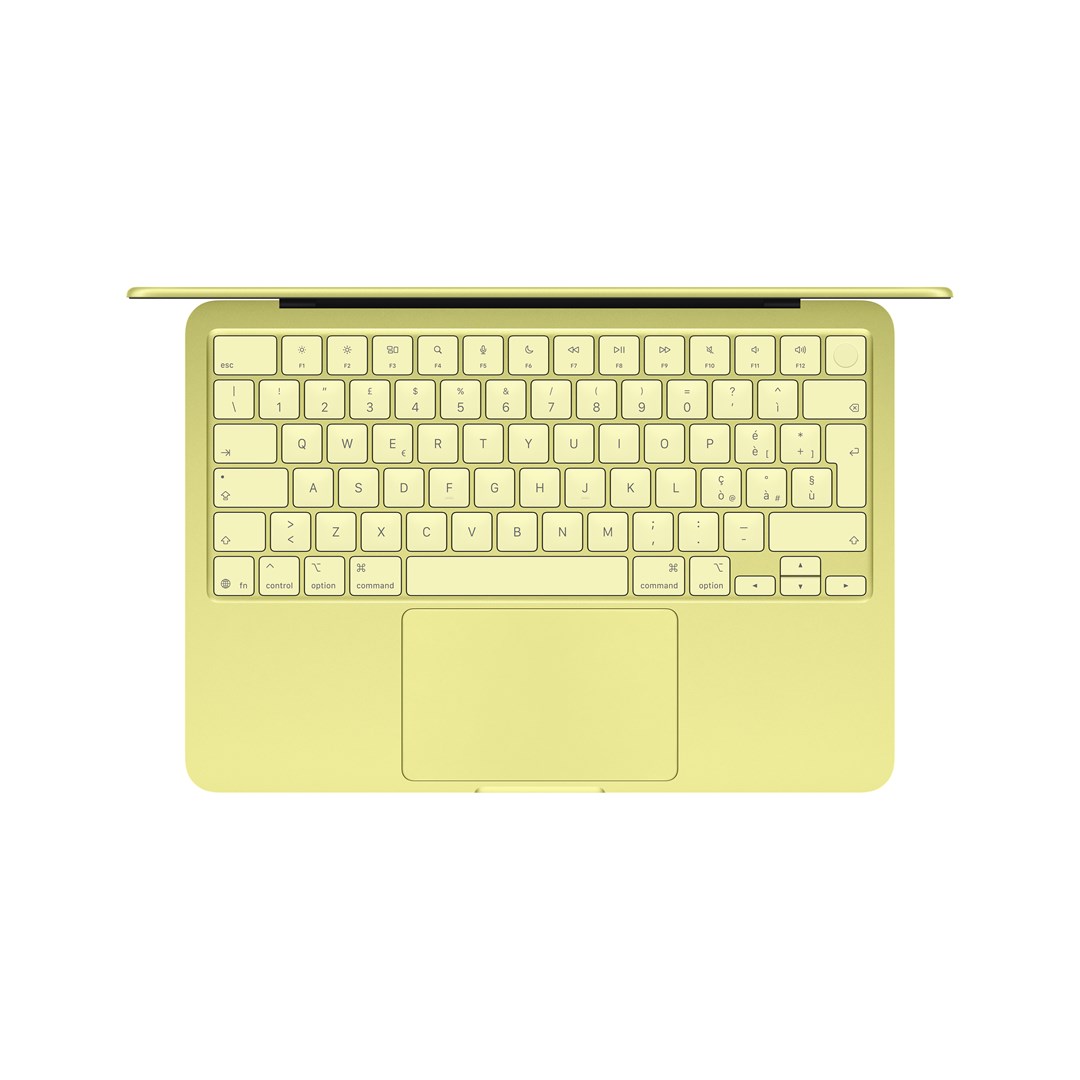 Apple MacBook Neo 13-inch : A18 Pro chip with 6core CPU and 5core GPU, 8GB, 512GB SSD, Touch ID - Citrus