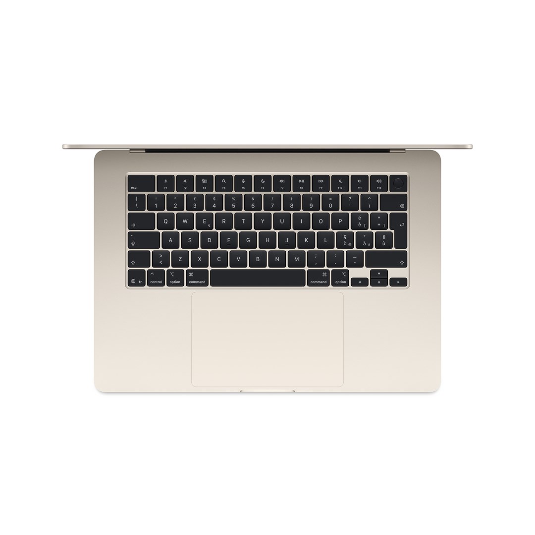 Apple MacBook Air Apple M M5 Laptop 38.9 cm (15.3) 16 GB 512 GB SSD Wi-Fi 7 (802.11be) macOS Tahoe Beige