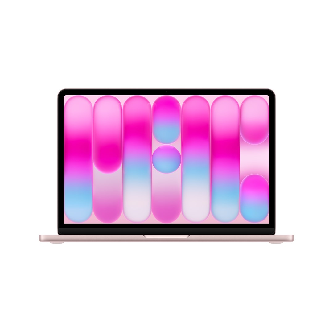 Apple MacBook Neo 13-inch : A18 Pro chip with 6core CPU and 5core GPU, 8GB, 256GB SSD - Blush