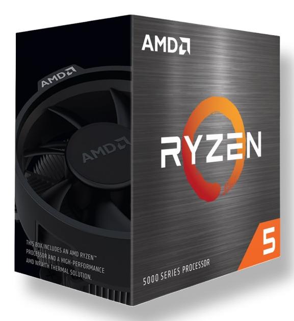 CPU AMD Desktop AMD RyzenT 5 3 GHz 6xCores Cache 19 MB Socket Socket AM4 TDP 65 W Box Cooler included Yes 100-100001905BOX