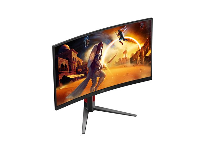 AOC CQ27G4Z2 27inch 16:9 Fast VA 260Hz OC Native 240Hz 2560x1440 HAS 130mm HDMI x 2x 2.0 DP x 1x 1.4