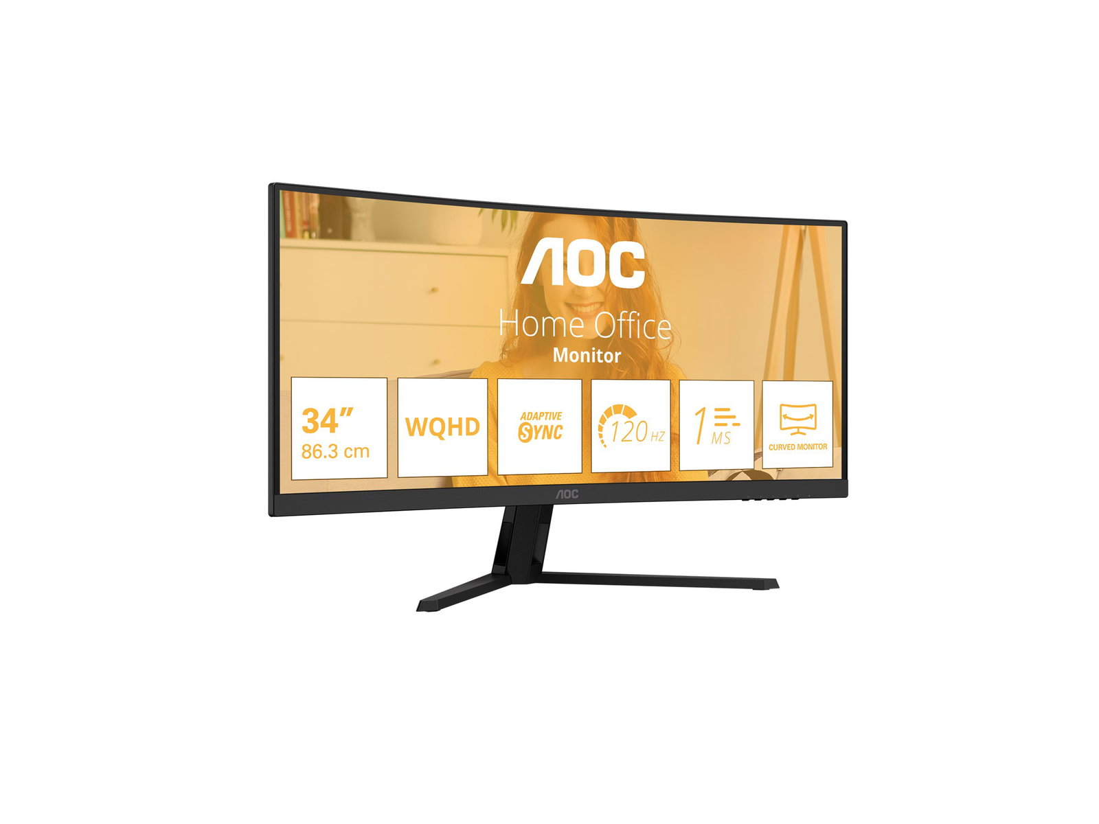 AOC B3 CU34B3E computer monitor 86.4 cm (34
