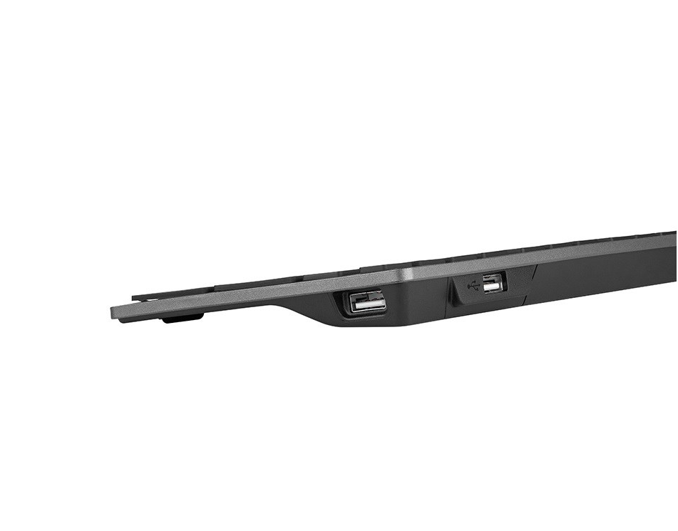 A4Tech 47125 FSTYLER FX60H, GreyBlack With White Backlit