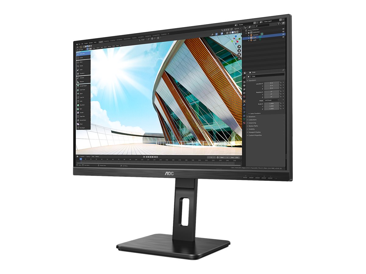 AOC 27P2Q 27inch full HD monitors USB VGA DVI HDMI