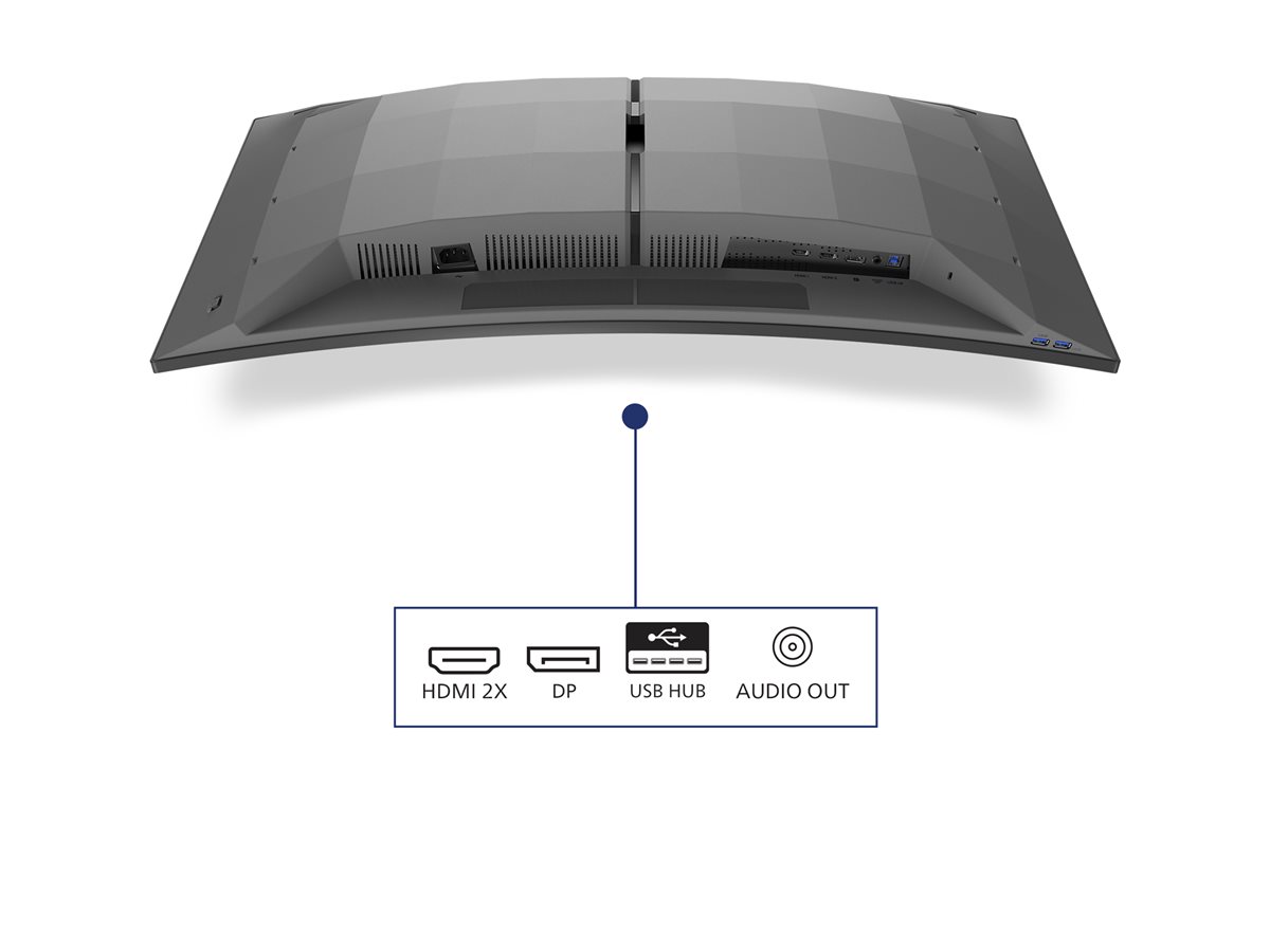 PHILIPS 34M2C6500 34inch OLED 3440x1440 HDMI Black/Grey