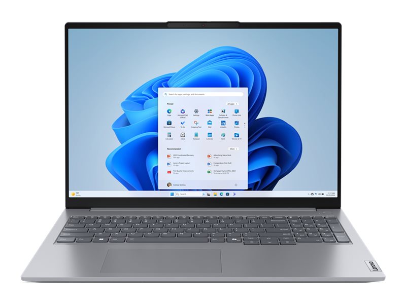 LENOVO ThinkBook 16 G7 AMD Ryzen 5 7535HS 16inch WUXGA 16GB 256GB 60Wh UMA W11P 2yCI+CO2