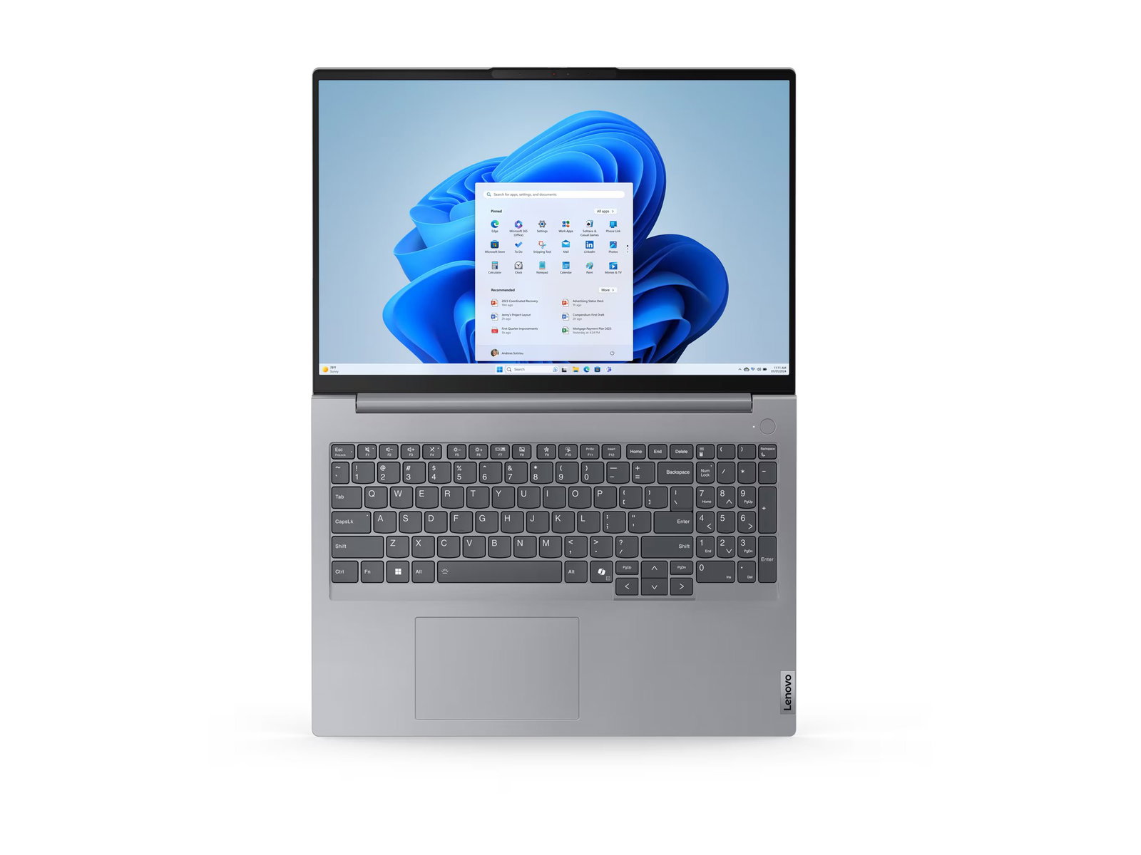 LENOVO ThinkBook 16 G7 AMD Ryzen 5 7535HS 16inch WUXGA 16GB 256GB 60Wh UMA W11P 2yCI+CO2