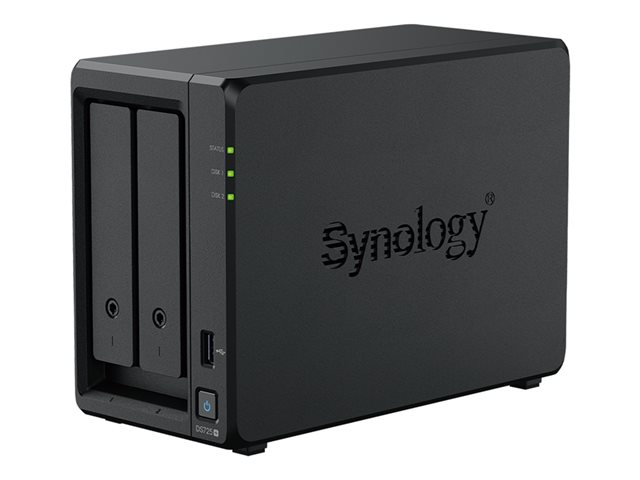 SYNOLOGY DS725+ 2-Bay Diskstation AMD Ryzen Embedded R1600 4GB DDR4 ECC SODIMM