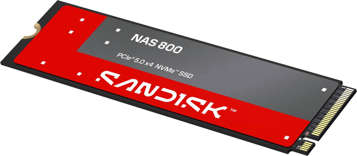 SANDISK 3,84 TB NAS 800 NVMe SSD SDSNP2384TAN