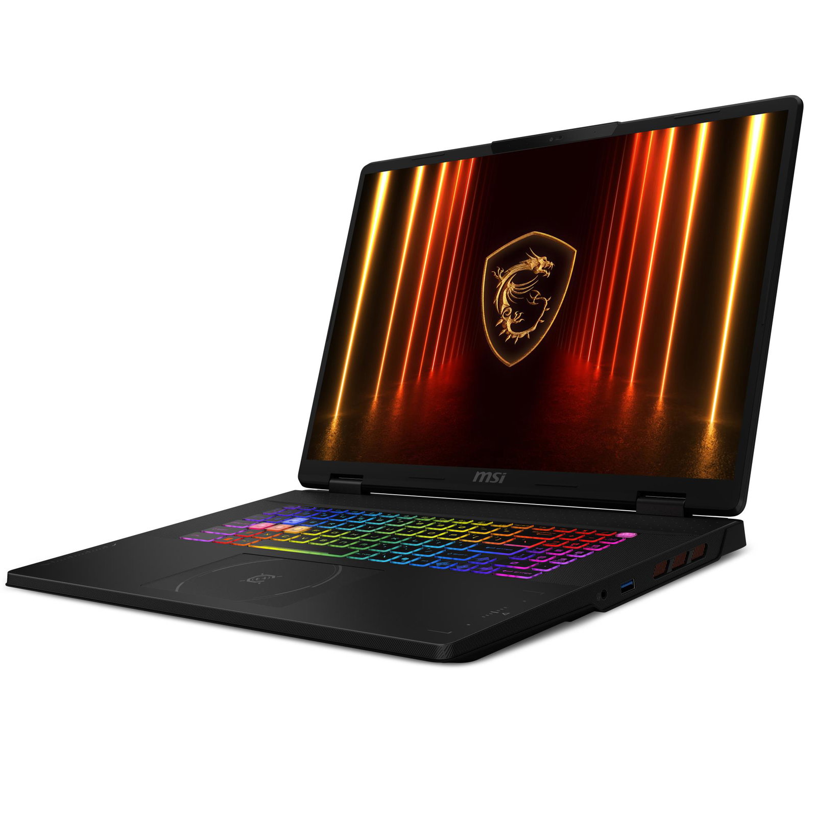 Notebook MSI Crosshair 18 HX AI A2XWGKG CPU Intel Core Ultra 7 255HX 18 2560 x 1600 pixels RAM 32 GB DDR5-SDRAM SSD 1000 GB Discrete graphics NVIDIA GeForce RTX 5070 8 GB On-board graphics Yes Numeric keypad Yes OS installed Windows 11 Home Colour Black Weight 2.9 kg 6400 MHz CRO18HXAIA2XWGKG-049NL