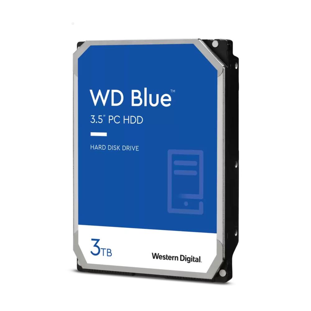 HDD WESTERN DIGITAL Blue 3TB SATA 3.0 256 MB 5400 rpm 3,5 WD30EZAZ