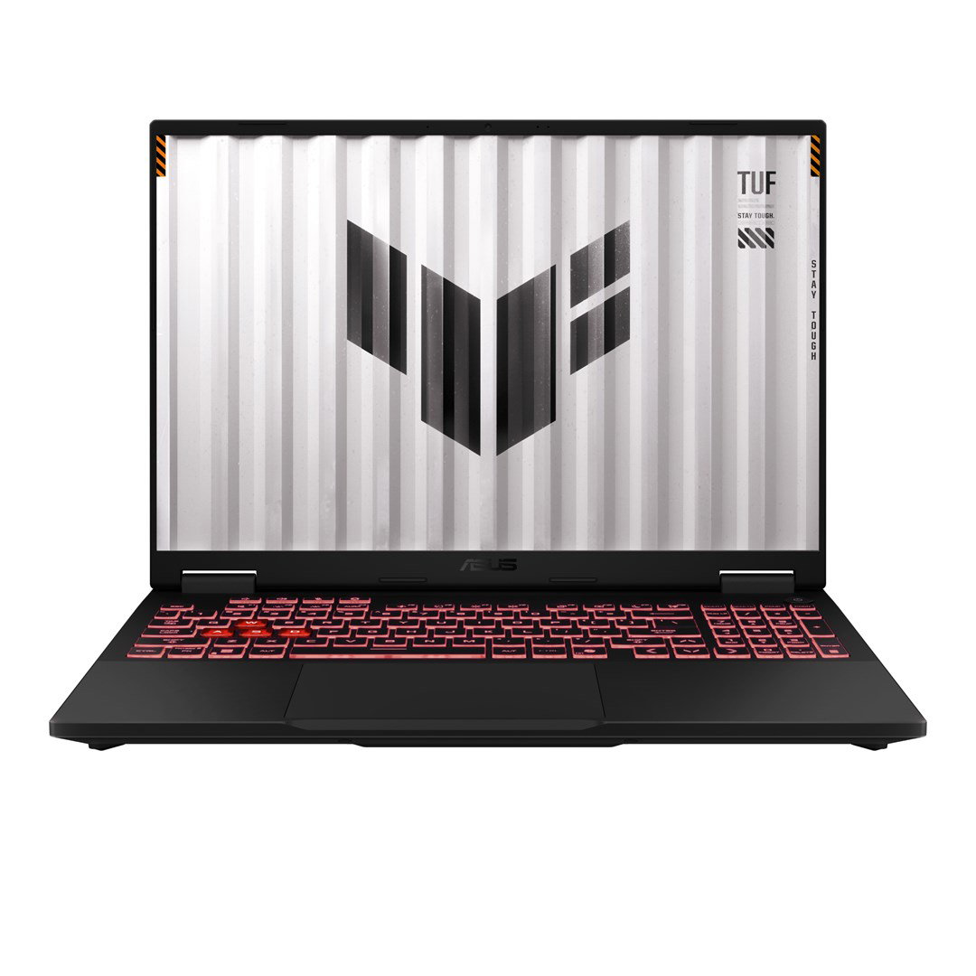 ASUS TUF Gaming A16 FA608UP-R7165W Ryzen 7 260 16.0 FHD+ 165Hz IPS-level 300nits AG 16GB DDR5 5600 SSD512 GeForce RTX 5070 8GB WLAN+BT LAN Cam1080p 90WHrs Win11 Jaeger Grey