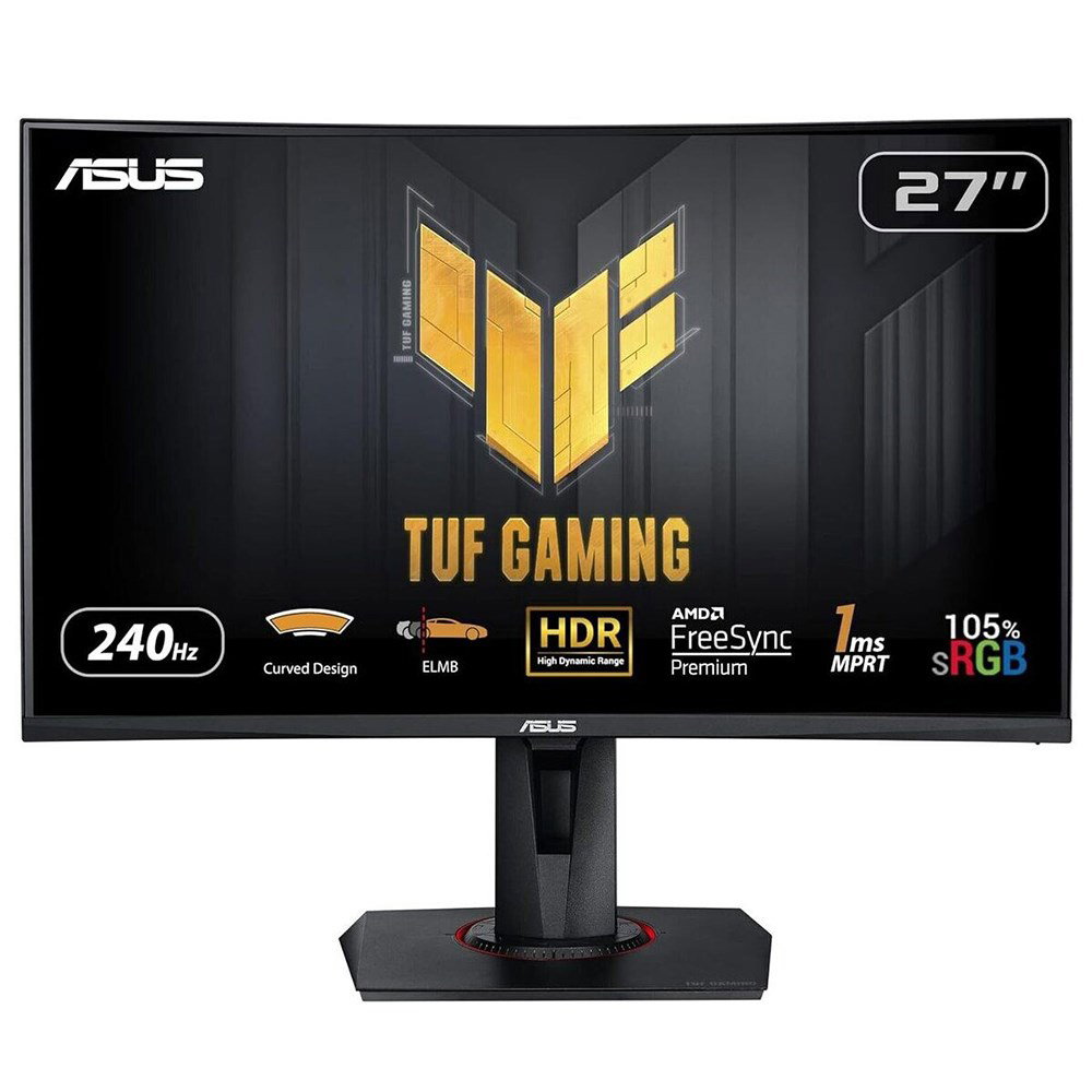 ASUS TUF Gaming VG27VQM computer monitor 68.6 cm (27) 1920 x 1080 pixels Full HD LED Black