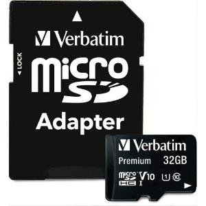 Verbatim Premium Memory Card 32GB MicroSDHC Class 10