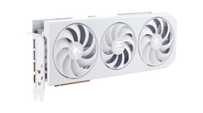 PowerColor lighthound Spectral White Radeon RX 9070 XT graphics card, 16384 MB GDDR6