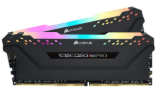 16GB Corsair Vengeance, RGB, RS, (2x8GB), DDR4-3600Mhz, CL18, 1.35V, Black, Desktop Memory Module