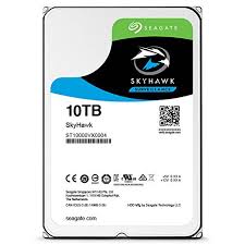 10TB Seagate Skyhawk, 3.5, 7200RPM, SATA-III 6Gbps, 256GB Cache, Surveillance HDD