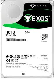 16TB Seagate Exos, SATA-III (6Gbps) 3.5, 7200RPM, 512GB Cache, 512e/4Kn Enterprise HDD