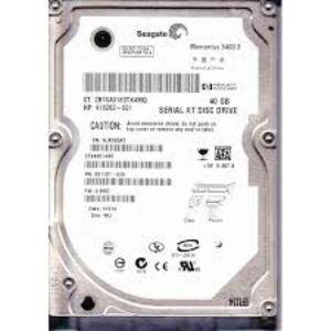 40GB Seagate, Momentus 5400.3, 5400RPM, 2.5 SATA, Hard Drive