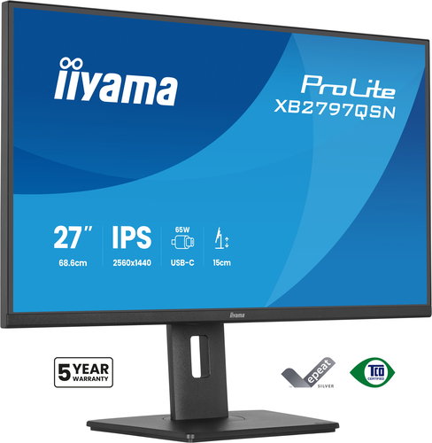 27IN ULTRA THIN IPS PANEL - 2560X1440 1MS 350CD/M 1000:1 1XH