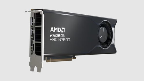 RADEON PRO W7800 32GB RETAIL - PCIE 4.0 3 DP 1 M-DP 32GB GDDR6