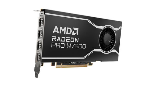 RADEON PRO W7500 8GB RETAILPCIE - 4.0 4XDP 8GB GDDR6