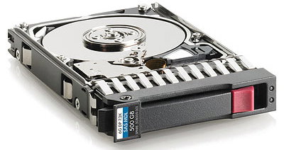 HPE HD 500GB SAS 7,2K 6GB 2,5ZMDL MDL
