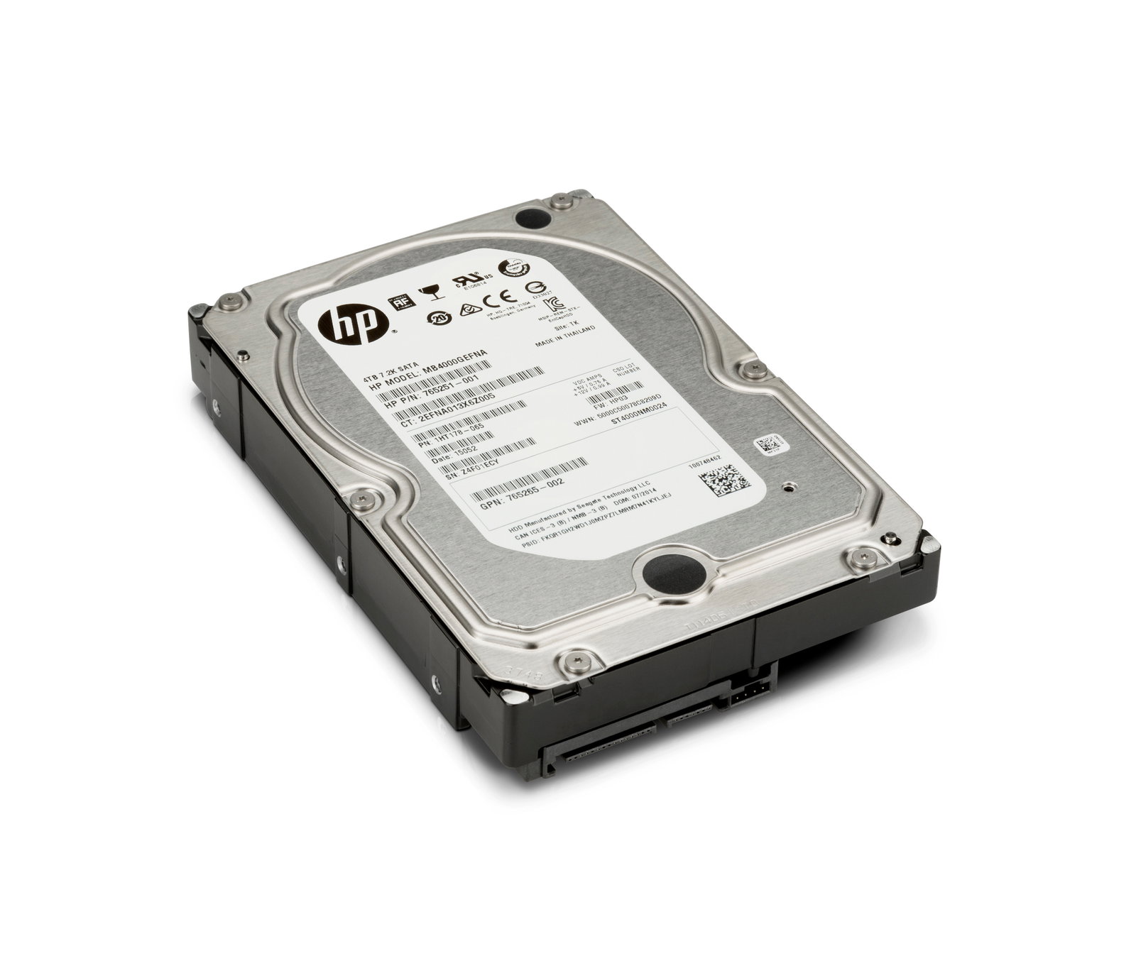 HPI HDD 4 TB Intern 3.5 Inch SATA 7200