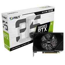 Palit GeForce RTX 3050 StormX 6GB GDDR6 Gaming Graphics Card, 2304 Cuda Core, 96-bit Memory Interface, Boost Clock : 1470MHz, Incredibly Fast Frame Rates