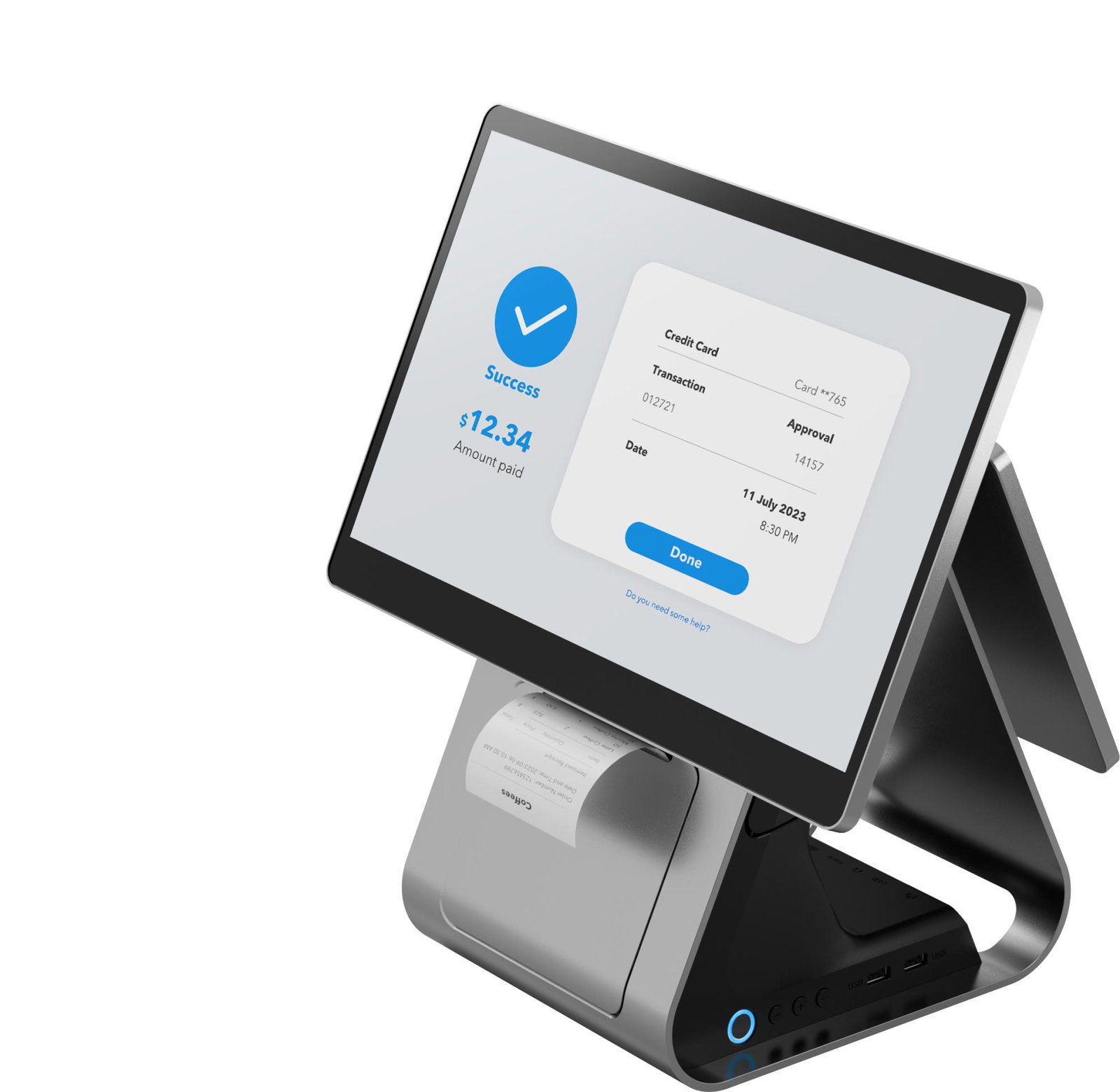 DESKTOP POS ECR 64GB 15+10/80MM SOFT 8561S C20PRO LANDI