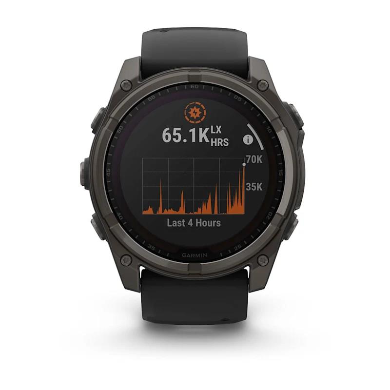 SMARTWATCH FENIX 8 SAPP. SOLAR/BLACK/GRAY 010-02907-11 GARMIN