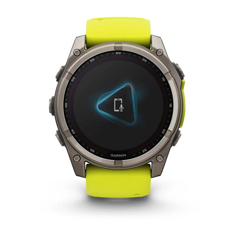 SMARTWATCH FENIX 8 SAPP. SOLAR/YELLOW 010-02907-21 GARMIN