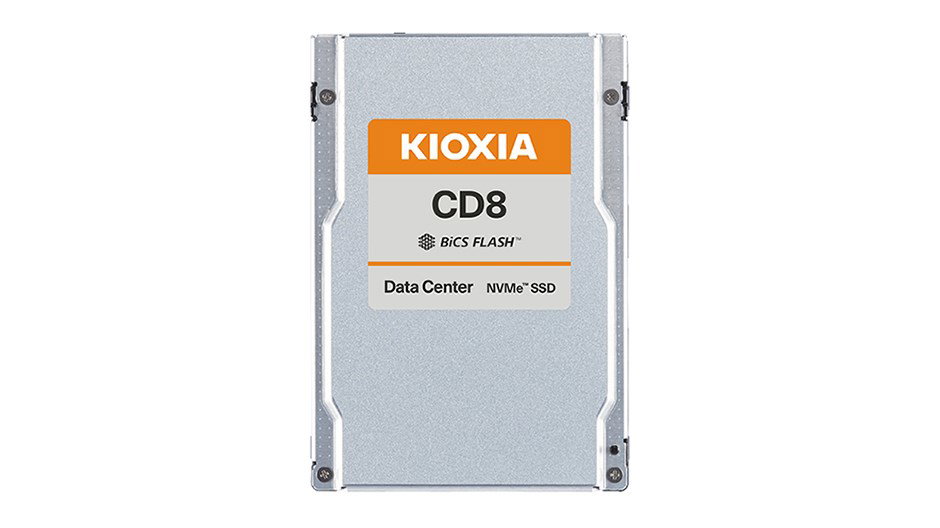 Kioxia CD8-R 3.84 TB 2.5 PCI Express 4.0 NVMe BiCS FLASH TLC
