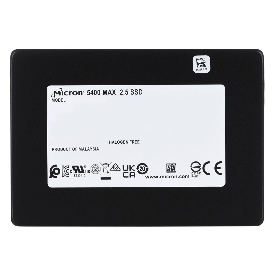 SSD Micron 5400 MAX 480GB SATA 2.5 MTFDDAK480TGB-1BC1ZABYYR (DWPD 5)
