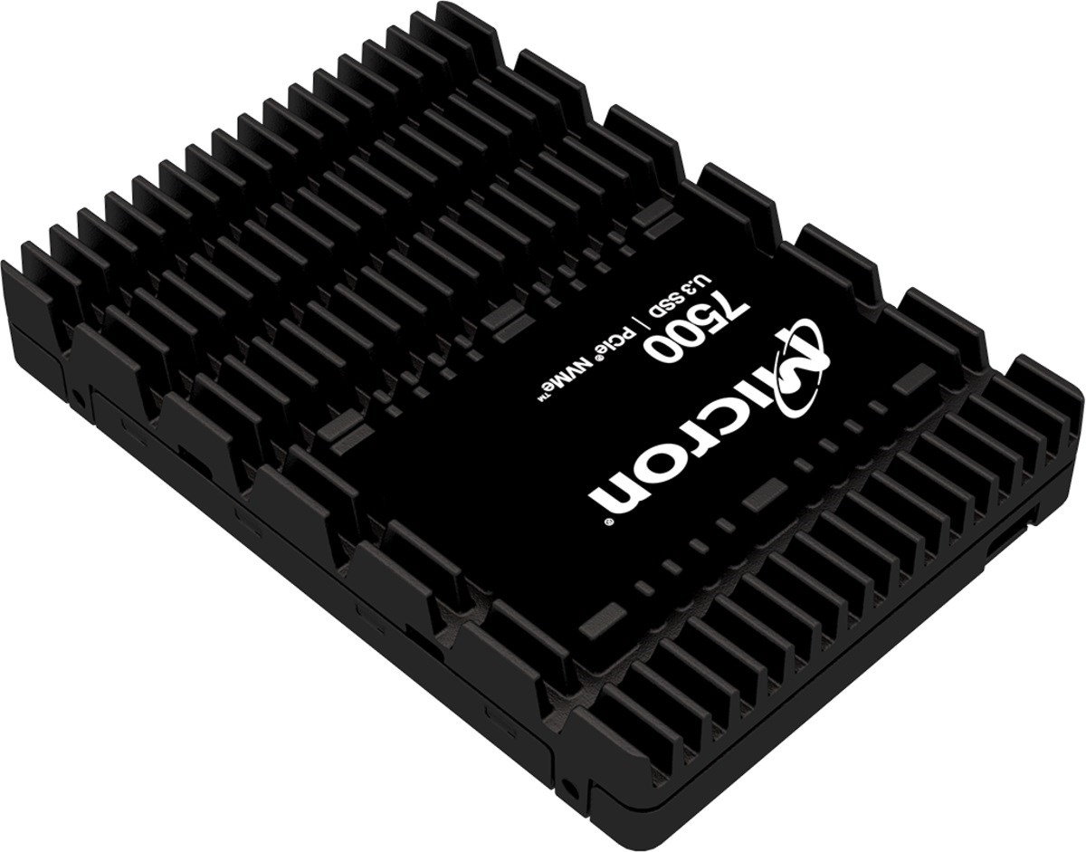SSD Micron 7500 PRO 1.92TB U.3 (15mm) NVMe PCI 4.0 MTFDKCC1T9TGP-1BK1DABYYR (DWPD 1) TCG