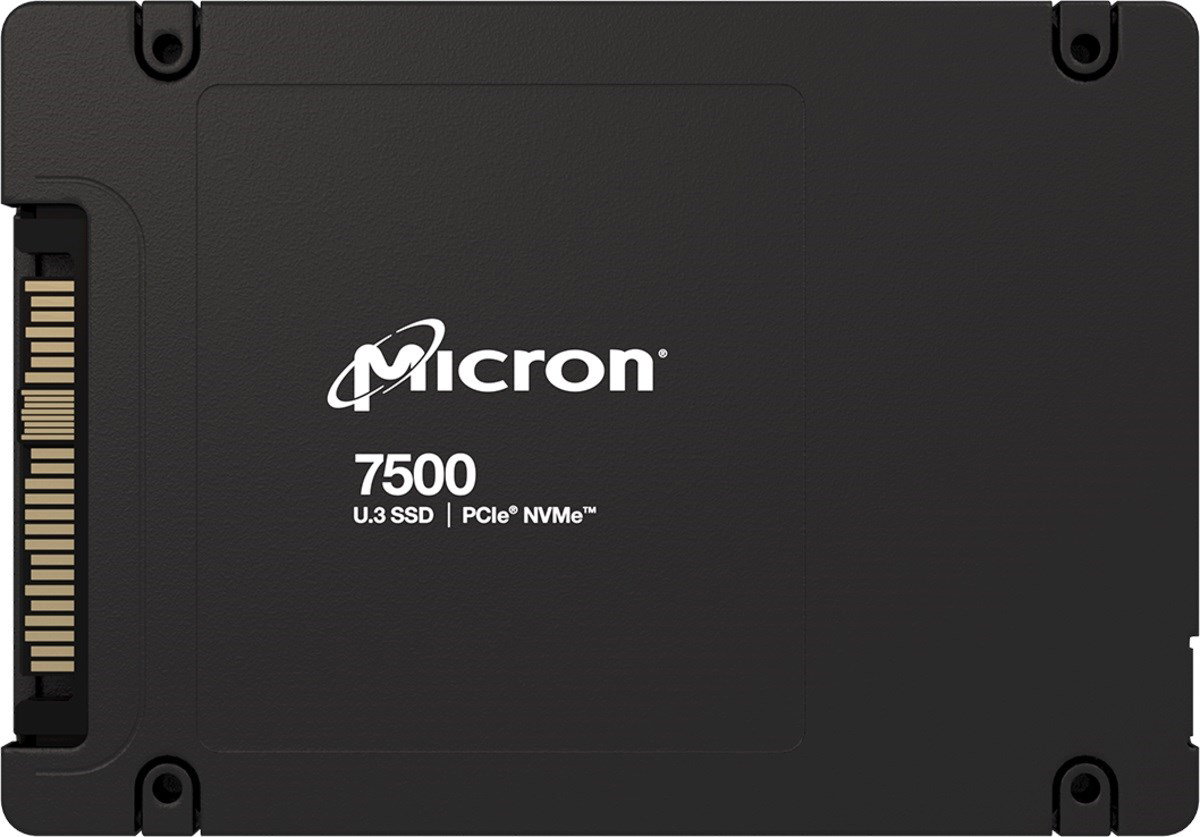 SSD Micron 7500 PRO 1.92TB U.3 (15mm) NVMe PCI 4.0 MTFDKCC1T9TGP-1BK1DABYYR (DWPD 1) TCG