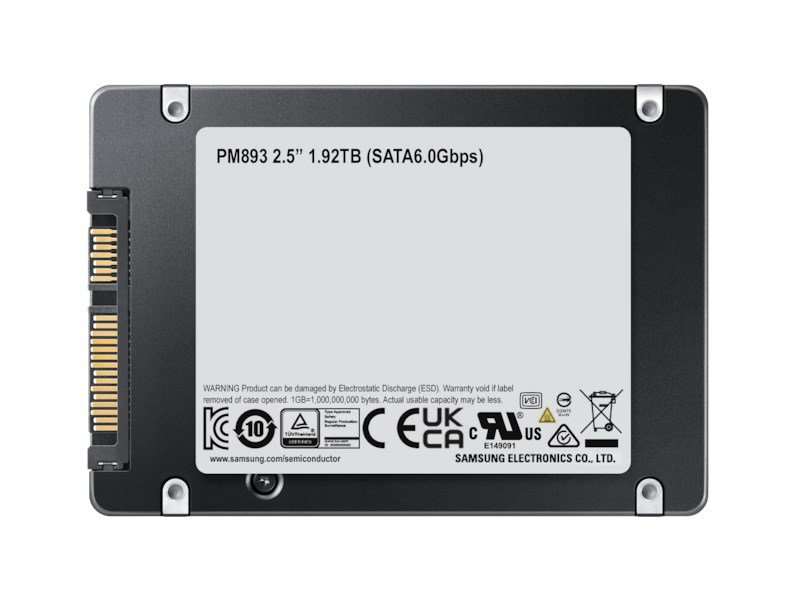 SSD Samsung PM893 480GB SATA 2.5 MZ7L3480HCHQ-00A07 (DWPD 1)