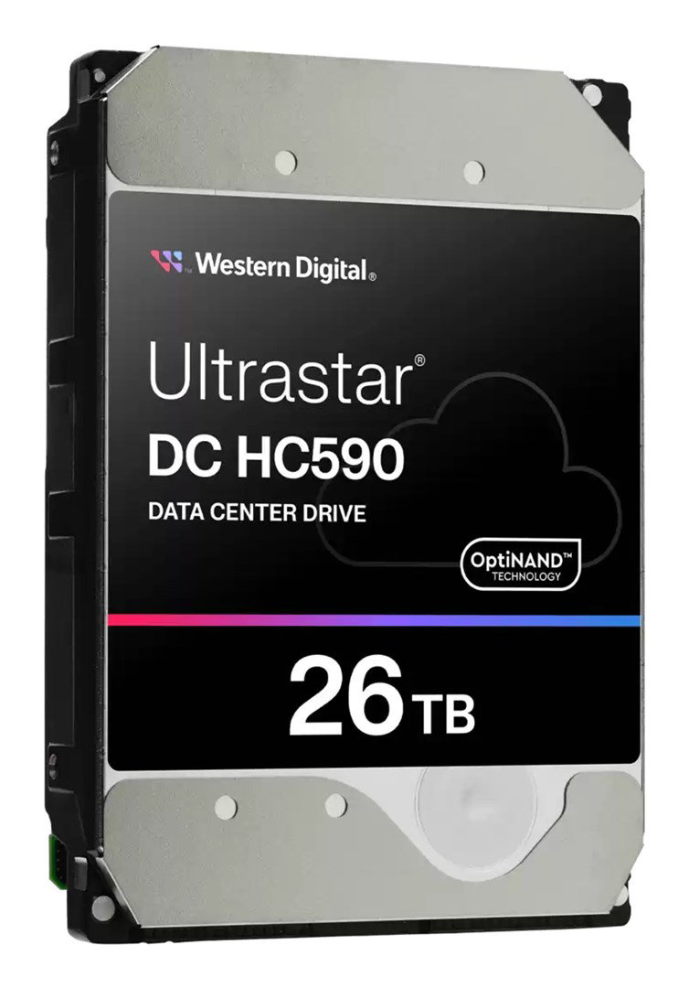 Western Digital DC HC590 internal hard drive 26 TB 7200 RPM 3.5 SAS