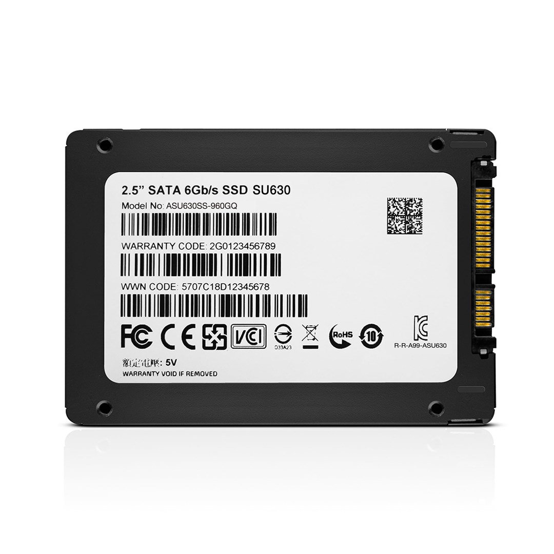 ADATA ULTIMATE SU630 960 GB 2.5 Serial ATA 3D2 QLC