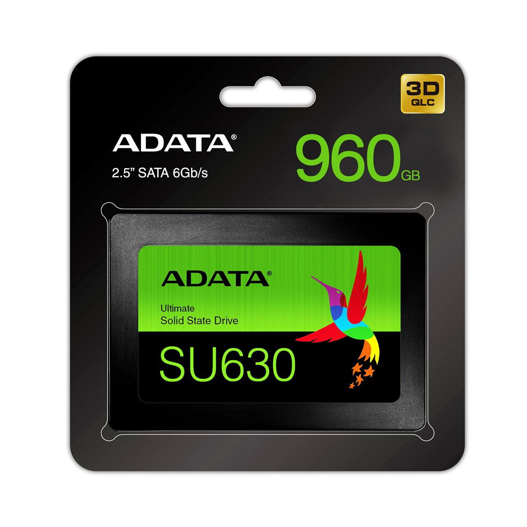 ADATA ULTIMATE SU630 960 GB 2.5 Serial ATA 3D2 QLC