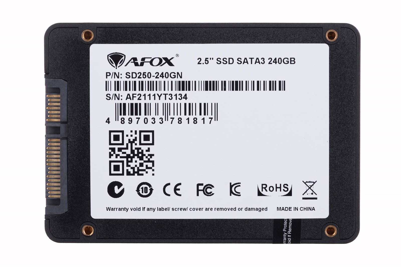 AFOX SSD 240GB TLC 555 MB/S