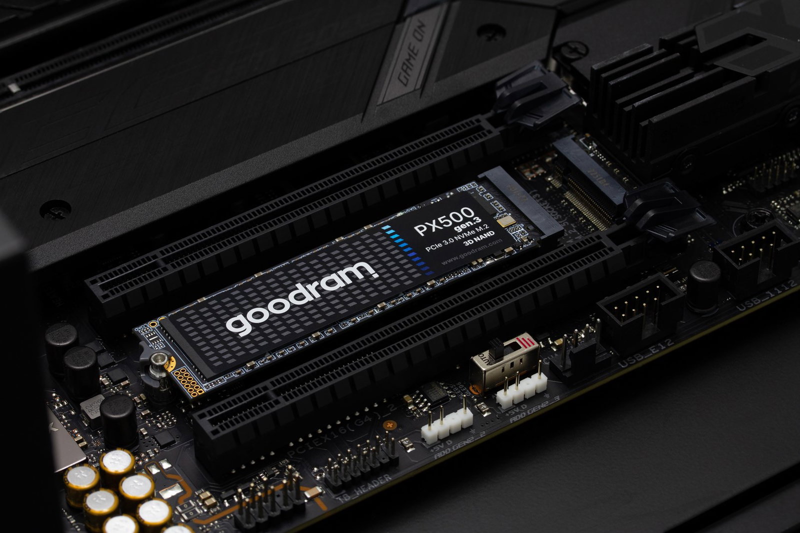 Goodram PX500 GEN.3 SSDPR-PX500-512-80-G3 internal solid state drive 512 GB M.2 PCI Express 3.0 NVMe 3D NAND
