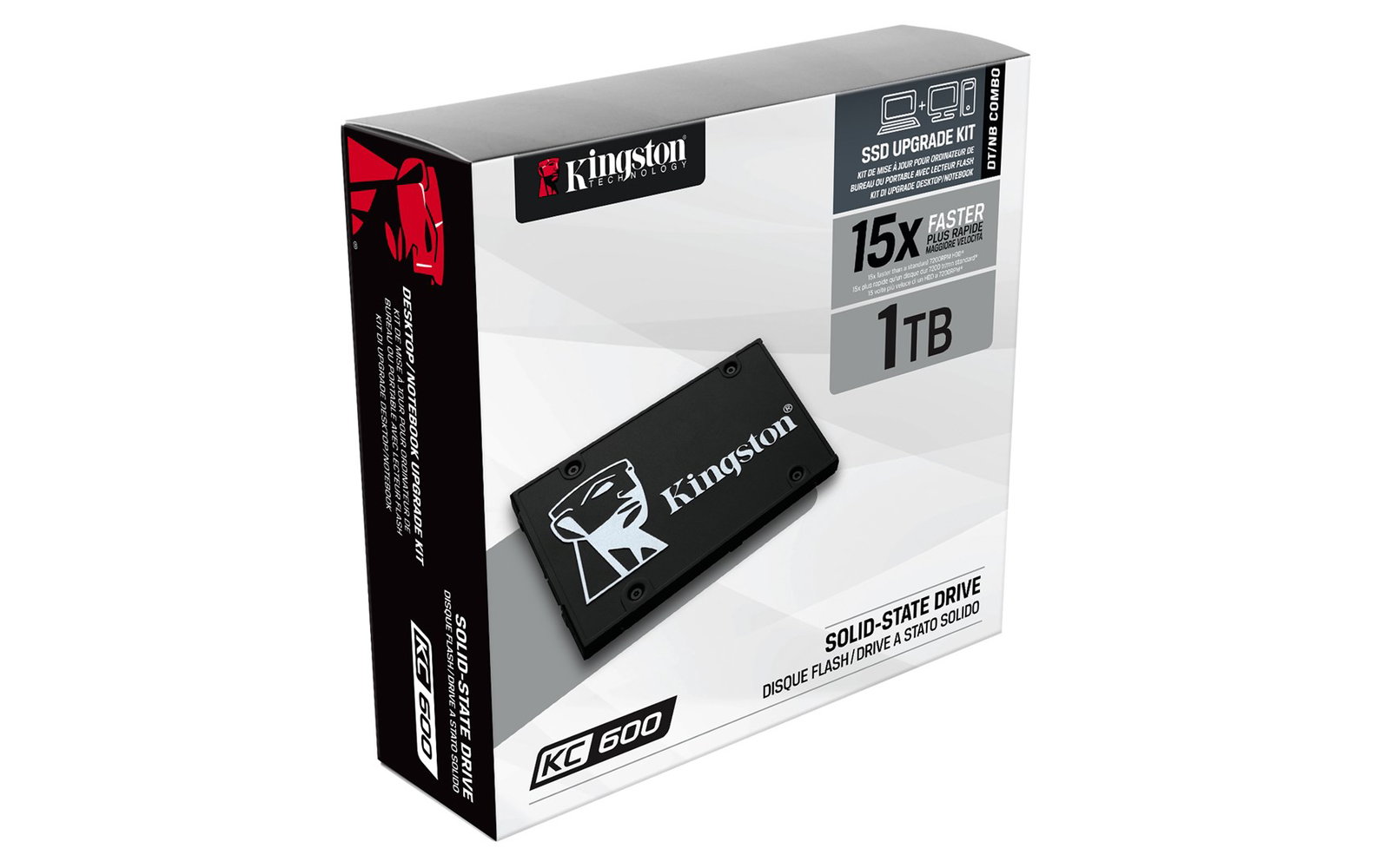 Kingston Technology KC600 2.5 1024 GB Serial ATA III 3D TLC