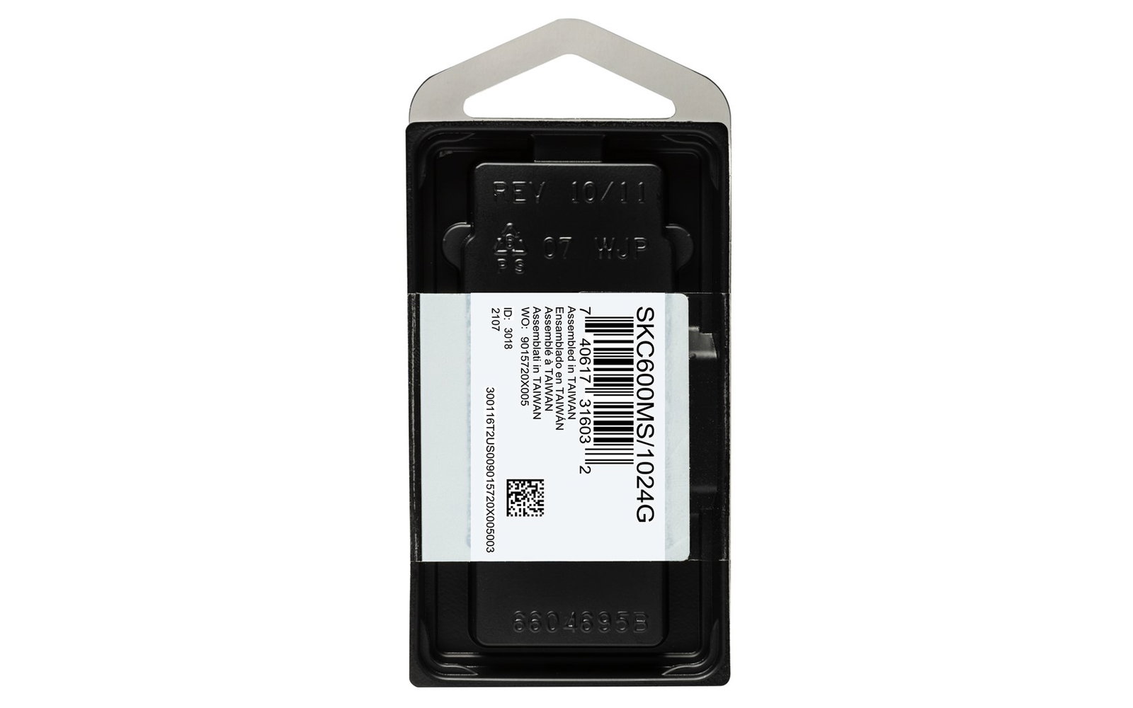 Kingston Technology 1024G SSD KC600 SATA3 mSATA