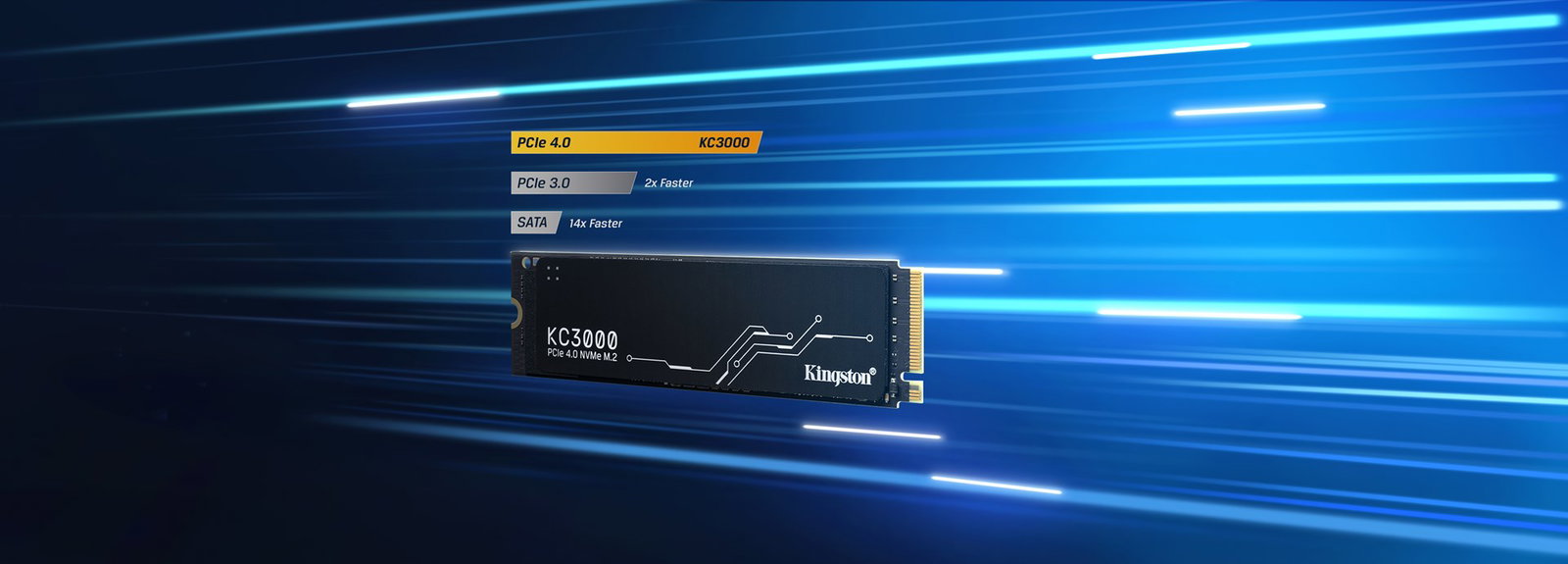 Kingston Technology KC3000 M.2 1024 GB PCI Express 4.0 3D TLC NVMe