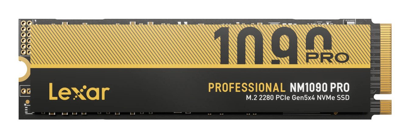 Lexar Professional NM1090 PRO 1 TB M.2 PCI Express 5.0 NVMe 3D TLC NAND