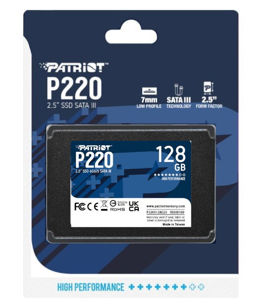 Patriot Memory P220 128GB 2.5 Serial ATA III