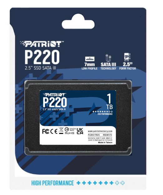 Patriot Memory P220 1TB 2.5 1000 GB Serial ATA III