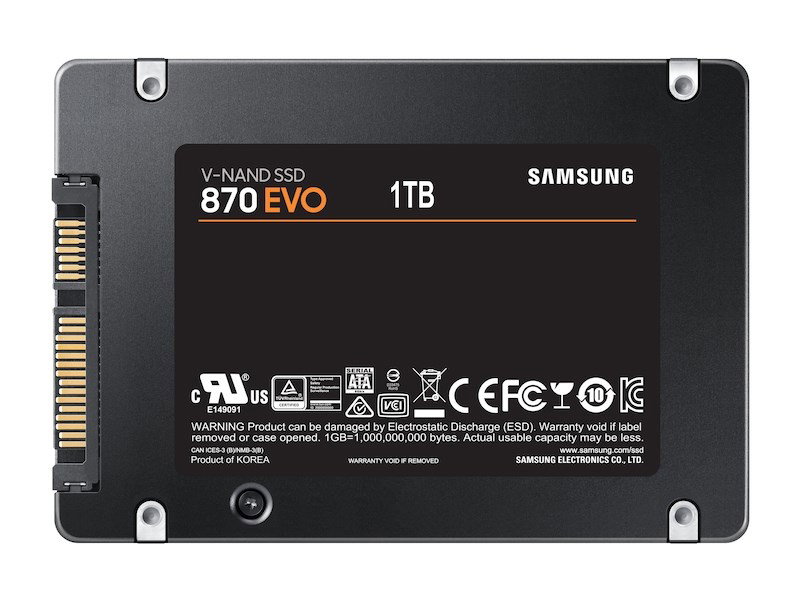 Samsung 870 EVO 1 TB 2.5 Serial ATA III V-NAND MLC